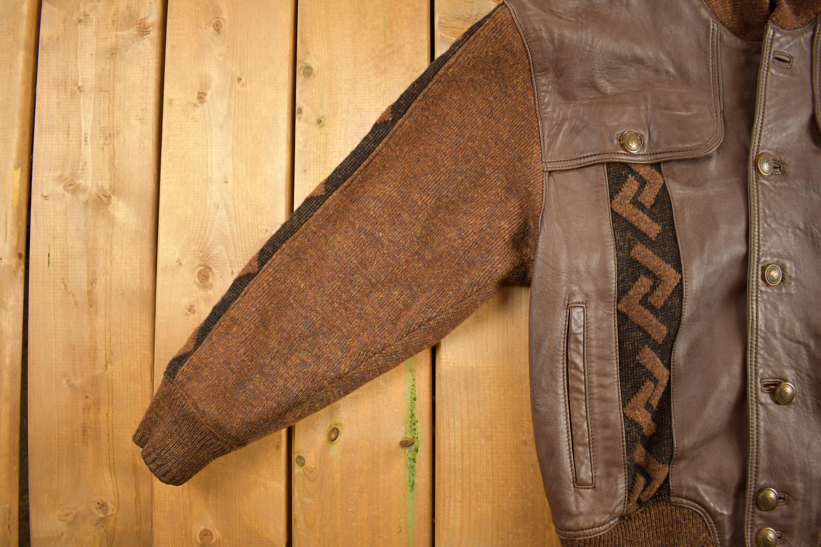 Vintage 1990s Torras Suede Leather Jacket / Zip up Leather
