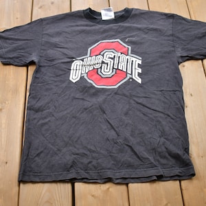 Vintage 1990s University of Ohio State Buckeyes Graphic Collegiate T-Shirt / NCAA Tee / Americana / Sportswear / Athleisure