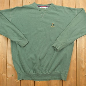 Vintage 1990s Chaps Ralph Lauren Crewneck Sweatshirt / 90s Crewneck / Streetwear / Vintage Ralph Lauren / Basic / Essential / Embroidered