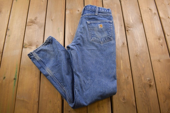 Vintage 1990s Carhartt Fire Resistant Work Pants … - image 1