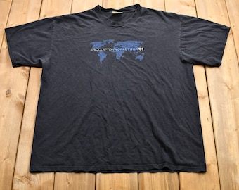 Vintage 01 Eric Clapton World Tour T Shirt Vintage Band Etsy