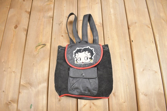 Vintage 1993 Betty Boop Mini Backpack / Vintage Accessory 