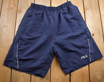 Vintage Y2K Fila Lightweight Gym Shorts Size L / Athletic Shorts / American Vintage / Streetwear / Ball Shorts / Summer Shorts