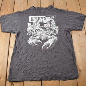 Vintage 1990 Scorpions Tease Me Please Me Tour T-shirt / Band Tee / Single Stitch / Made in USA / Music Promo / Premium Vintage