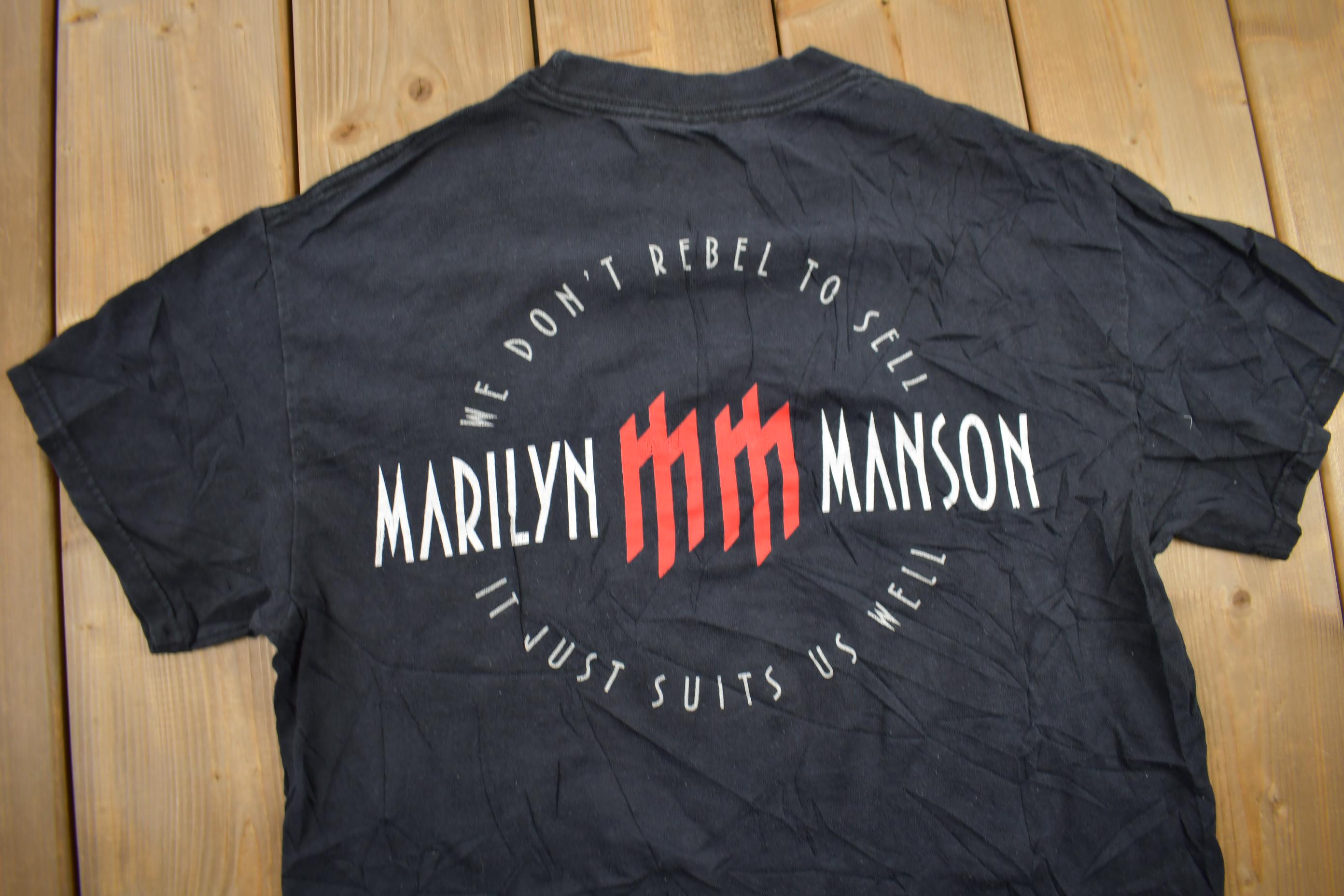 Vintage 2000 Marilyn Manson the Bright Young Things Graphic T