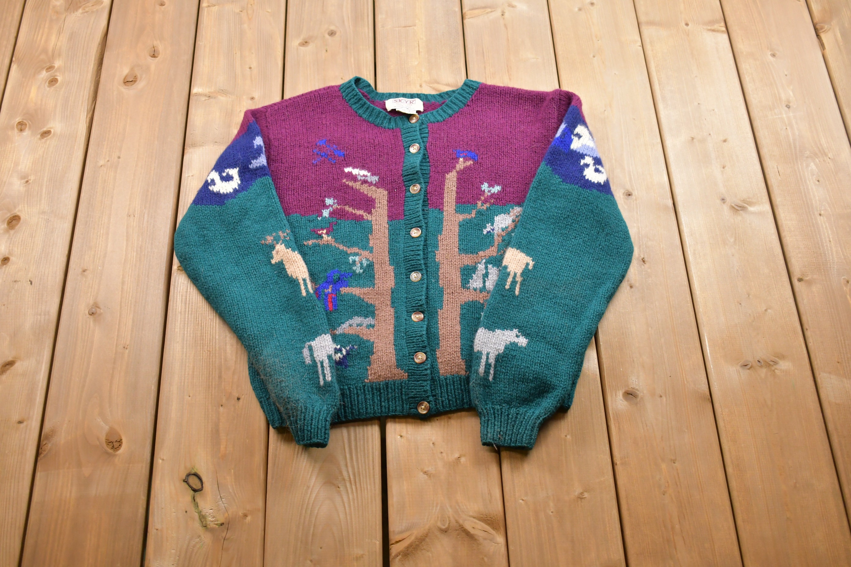 希少 90s goodenough shetland wool cardigan 【公式通販】