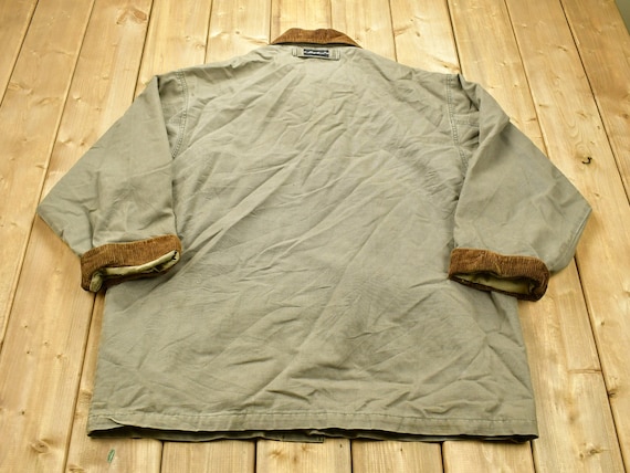 Vintage 1980s Eddie Bauer Hunting Jacket / Corduroy Trim Vintage 1980s Eddie Bauer Hunting Jacket / Corduroy Trim
