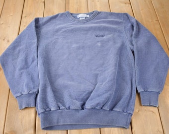 Vintage 1990s Northern Reflections Embroidered Crewneck Sweatshirt Made In Canada