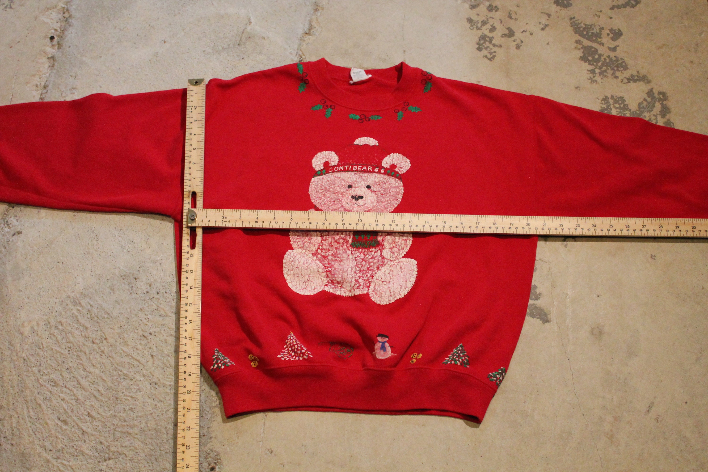 Vintage 1990s Teddy Bear Graphic Holiday Crewneck Christmas - Etsy UK