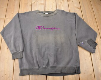 Vintage 90s Champion Sweatshirt/1990's Champion Reverse Weave