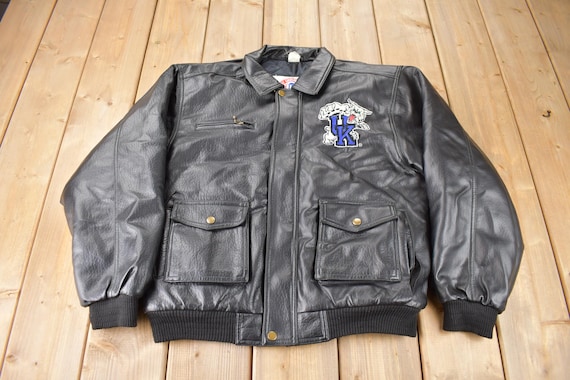 Kentucky wildcats leather jacket online