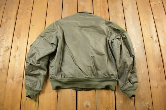 Vintage 2000 Army Summer Flyers Military Jacket / Type CWU