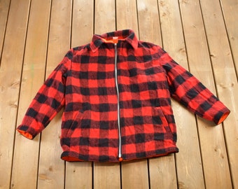 ジャケット・アウター 60's vintage roughrider hunting jacket Vintage 1960s/70s? Rough Rider by Woods Bag & Canvas Wool
