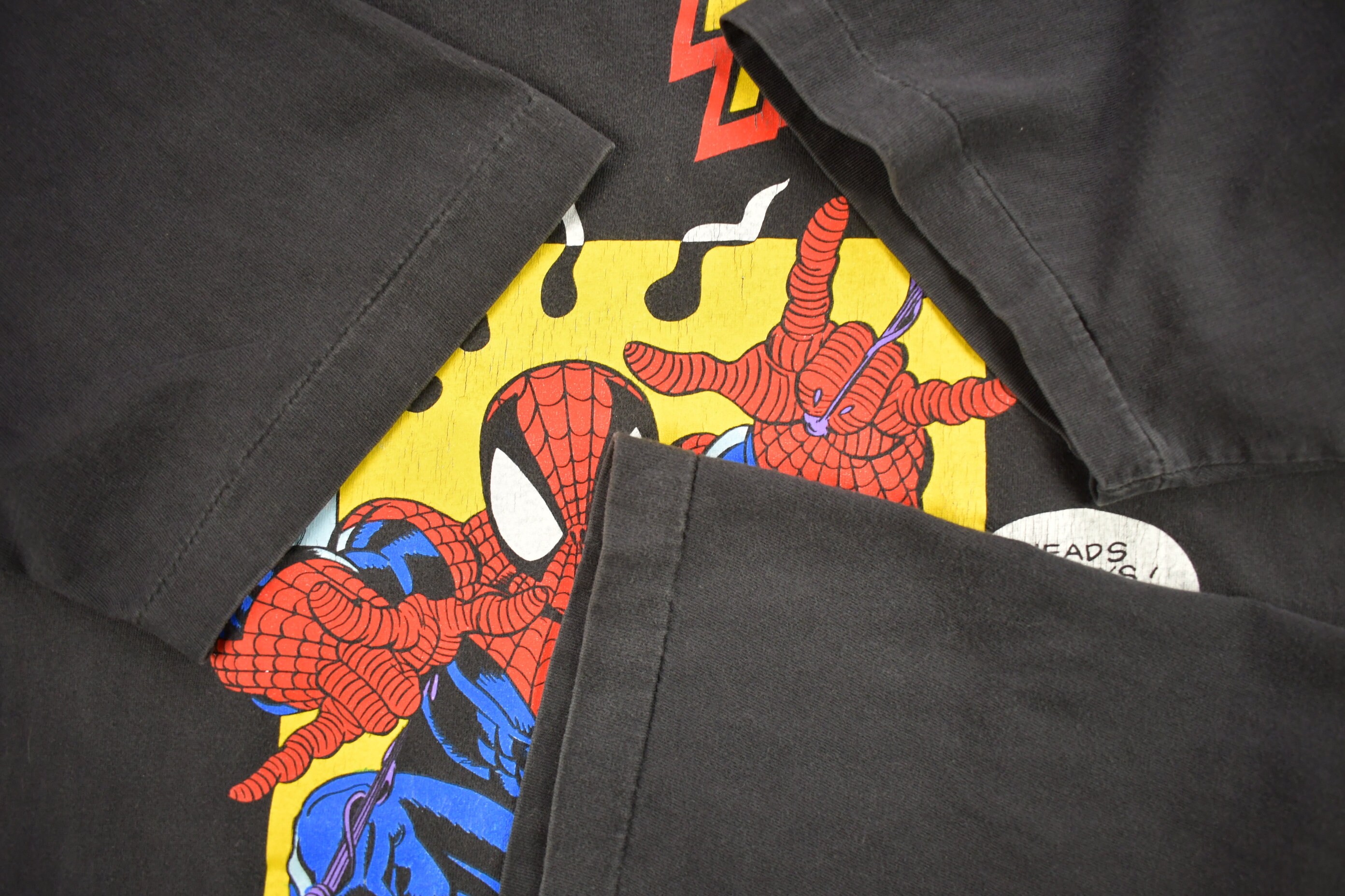 Vintage 1993 Spiderman MARVEL Comics Comicbook Promo T-shirt