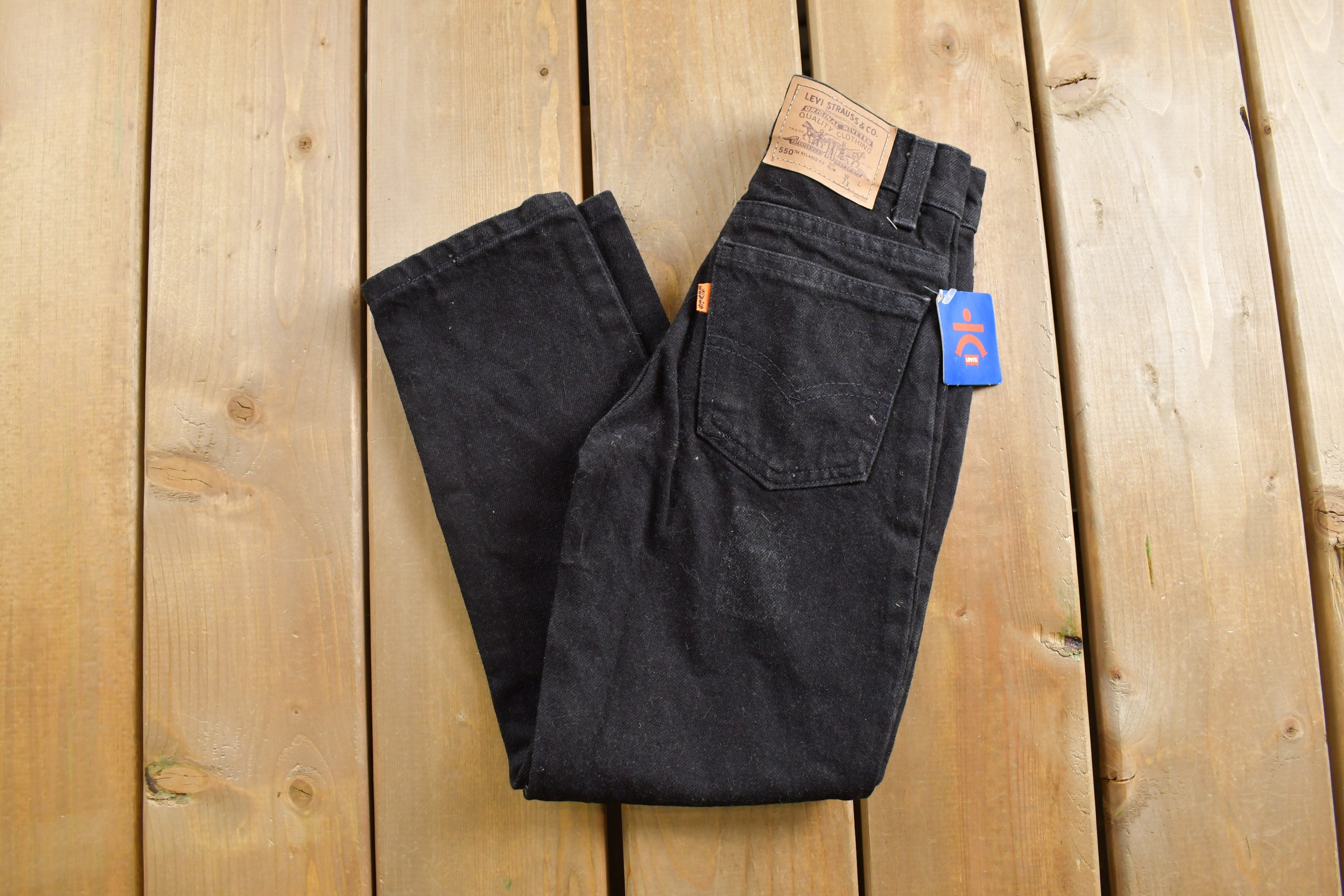 Levis 550 Black Deadstock - Etsy Levis 550 Black Deadstock - Etsy