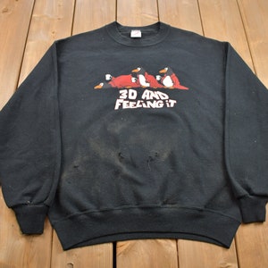 Vintage 1990s &quot;30 and Feeling It&quot; Sweatshirt mit Rundhalsausschnitt / 90s Jerzees Crewneck / Made In USA / Essential / Streetwear / 90s