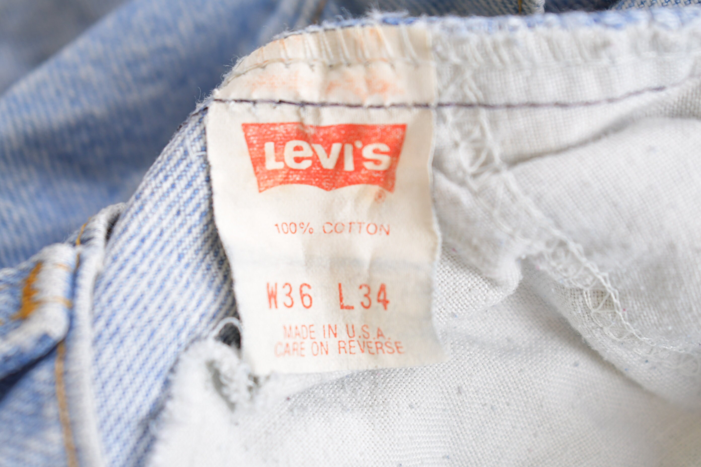 Vintage 1980s Levi display picture 1