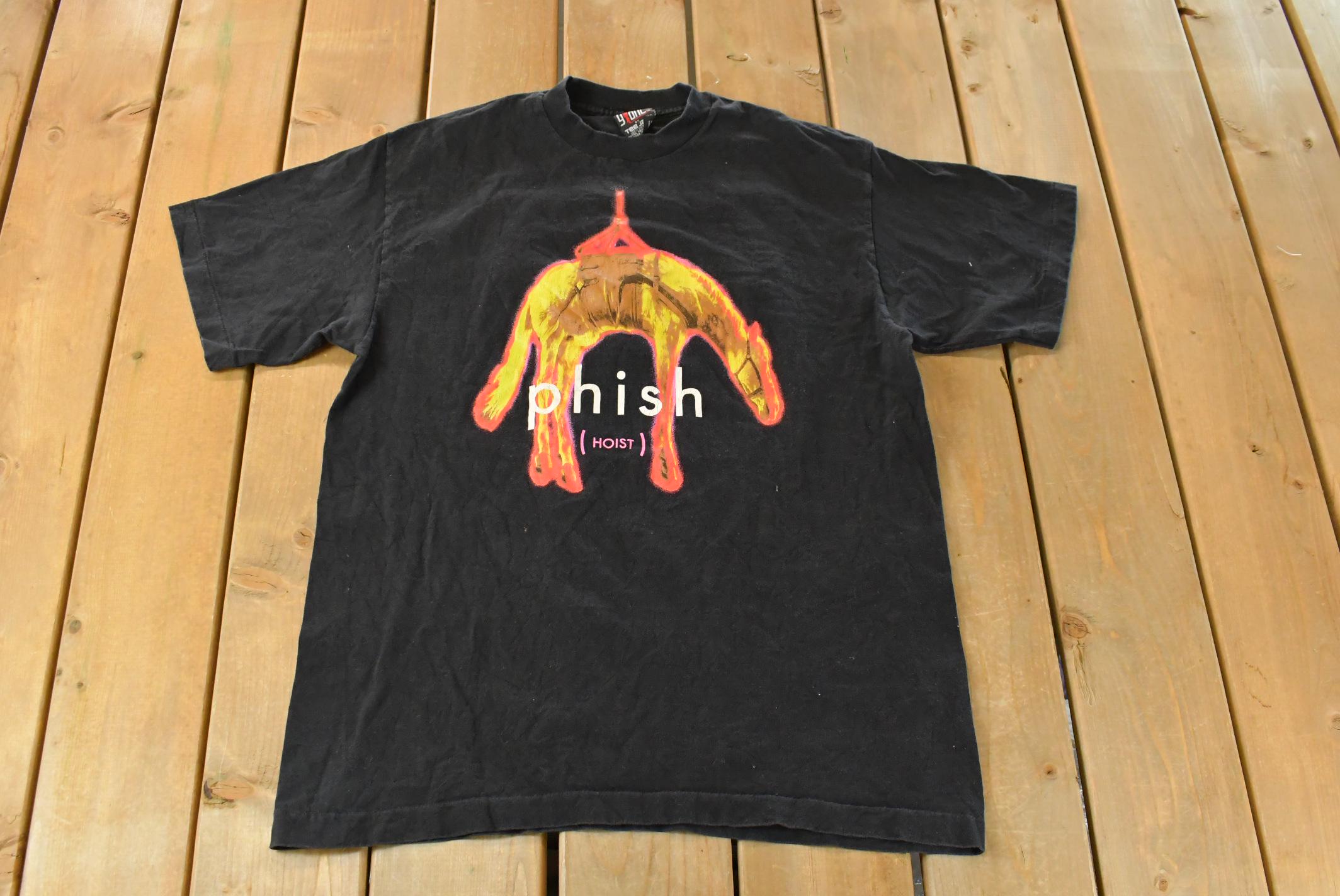 Vintage 1994 Phish Hoist Tour Graphic Band T-shirt Men's XL