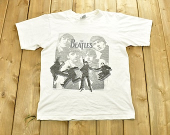 Vintage 90's the Beatles Rubber Soul Album Portrait Tee Size Large