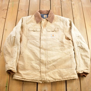 Vintage 1990s Traditional Carhartt Work Coat / Workwear / Vintage Carhartt / Distressed Carhartt