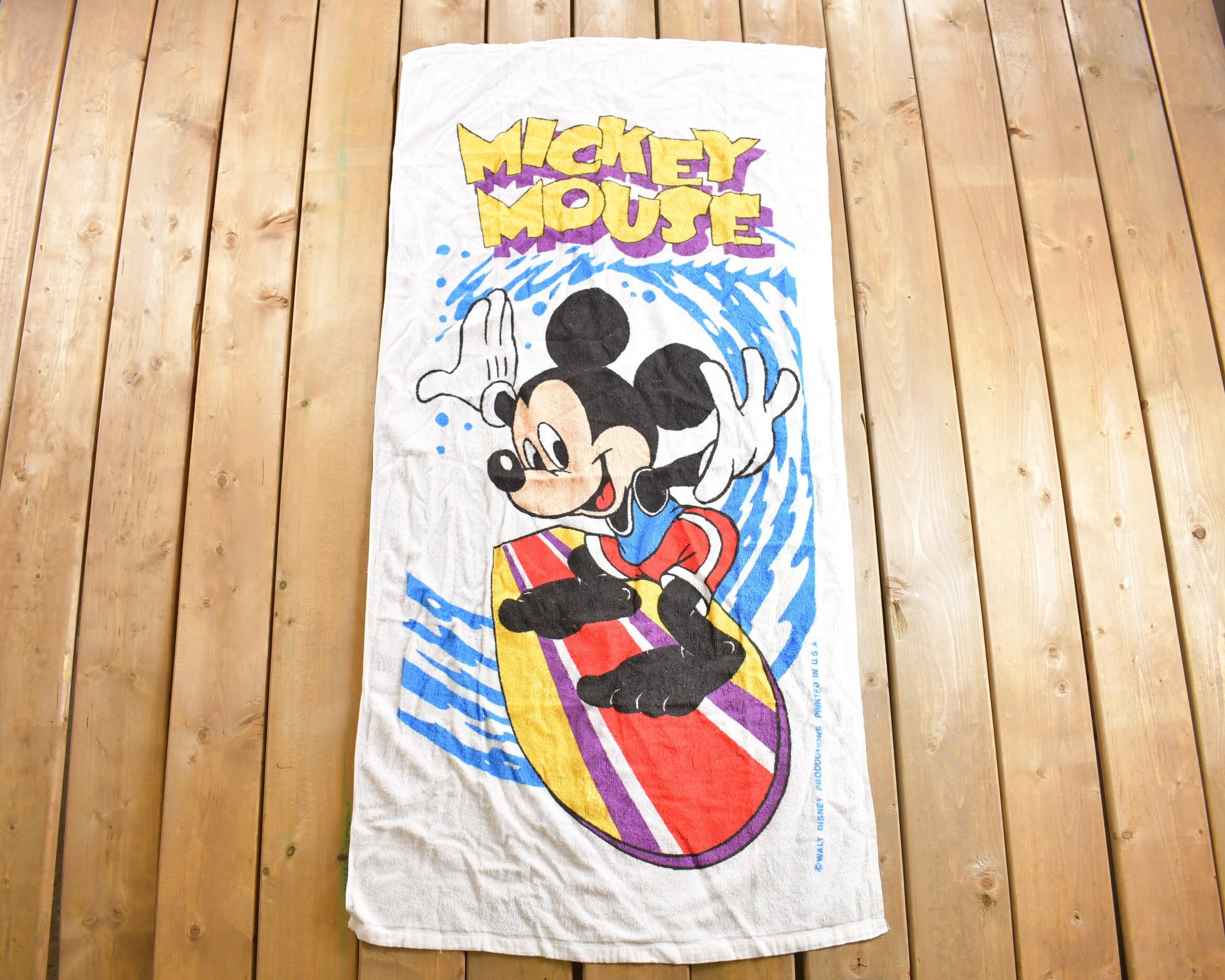 Mickey mouse beach on sale towel