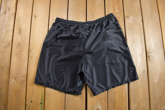 Vintage 1990s Nike Mini Swoosh Swim Shorts Size X… - image 3