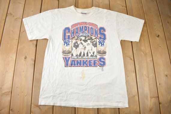 Vintage 1999 New York Yankees MLB World Champions Baseball Graphic