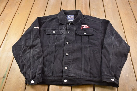 Nascar jean jacket sale