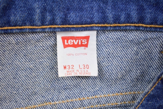 Vintage 1980s Levi's 517 Orange Tab Jeans Size 30… - image 4