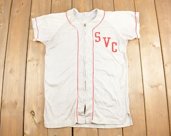 Vintage 1950s Southern SVC Baseball Jersey / Streetwear / True Vintage Jersey / Made In USA / 1950s Jersey / Number 20