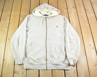 Vintage Sun Faded Thermal Lined Hoodie Sweater Zip Up - Etsy Canada