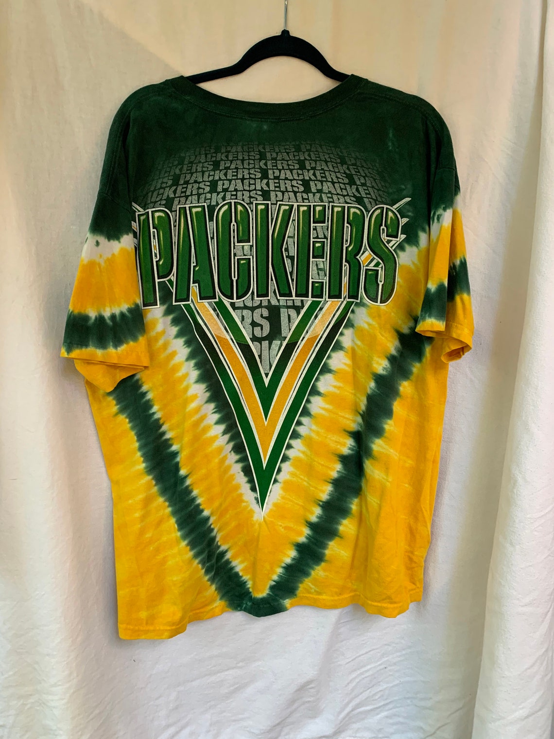 green bay packers tie dye shirt