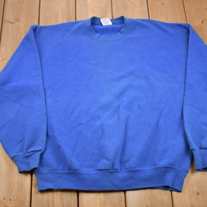 Vintage 1990s Jerzees Made In USA Crewneck Sweatshirt / 90s Crewneck / Souvenir / Athleisure / Streetwear / Travel And Tourism