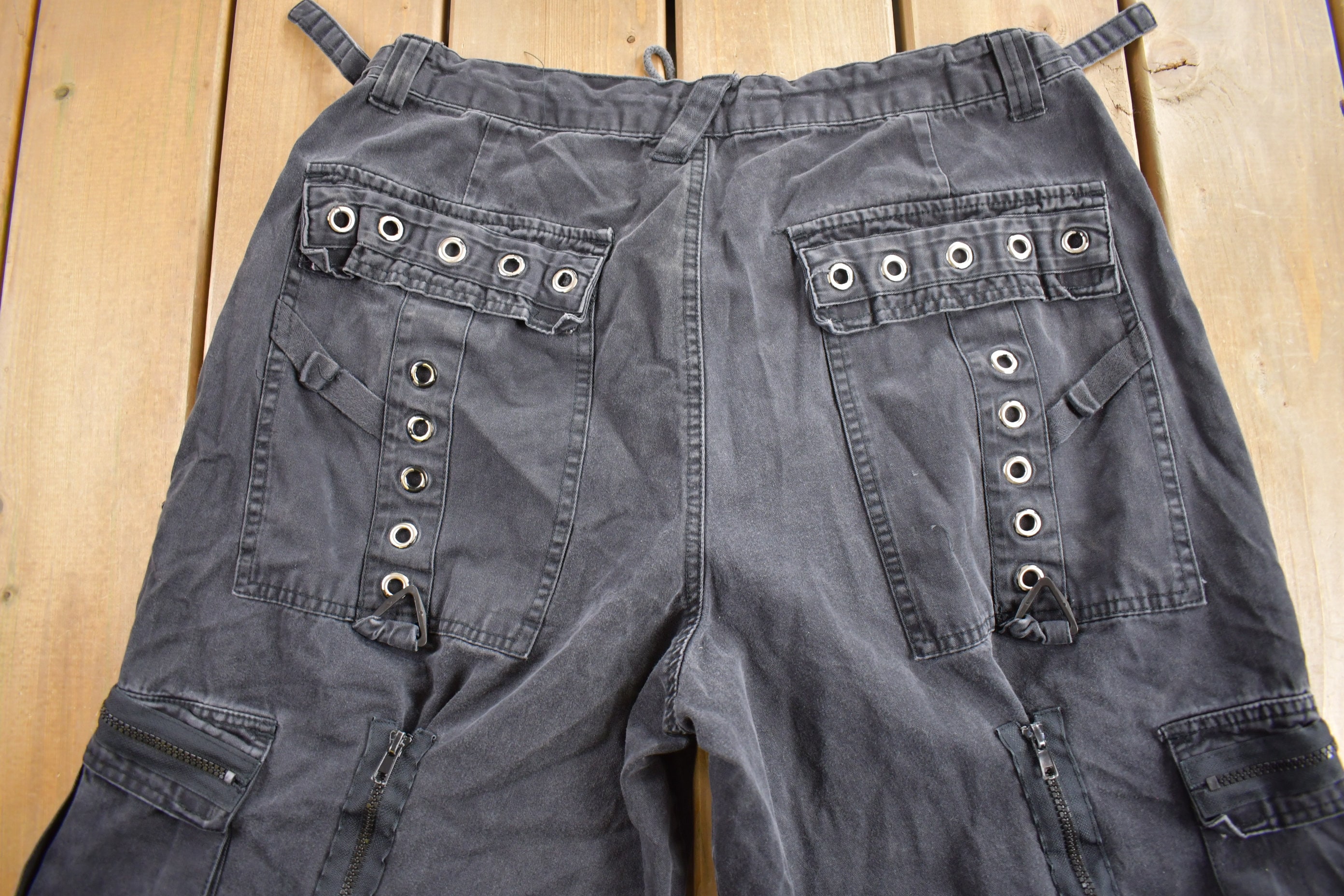 Vintage Y2K Tripp NYC Bondage Shorts Size XL (34) / Cargo Shorts