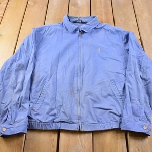 Vintage 1980s Polo Ralph Lauren Embroidered Logo Gold Jacket / Vintage Polo / Streetwear / Small Pony / 1980s Ralph Lauren