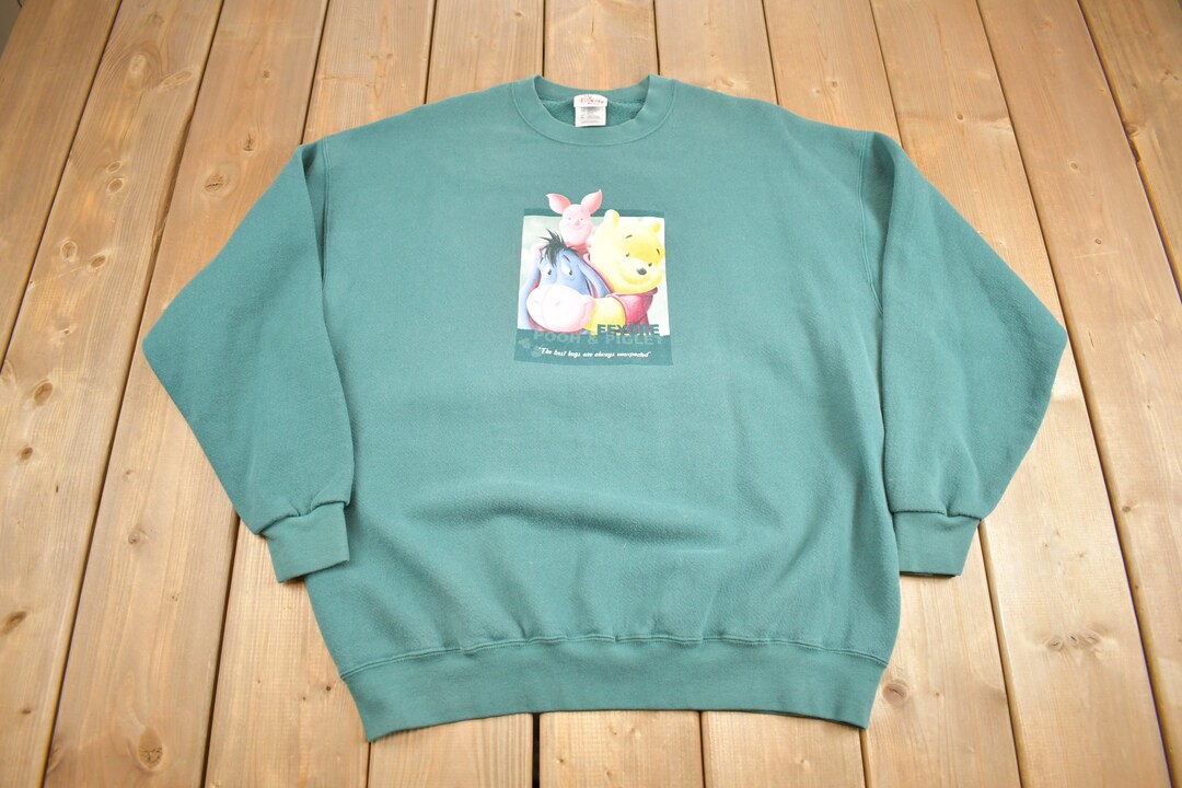 Vintage 1990s Winnie The Pooh Disney Crewneck / Vintage Sweatshirt