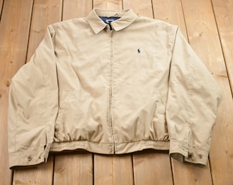 vintage polo golf windbreaker
