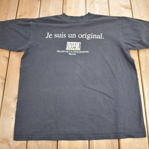 Vintage 1990s Rome Exposition Montreal Graphic T Shirt / Vintage T Shirt / Streetwear / Graphic Tee / Single Stitch / Made In Canada
