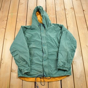 ジャケット・アウター Eddie Bauer 90s vintage zip-up hoodie Vintage Eddie Bauer 1/4 Zip Fleece Pullover Hoodie Men's
