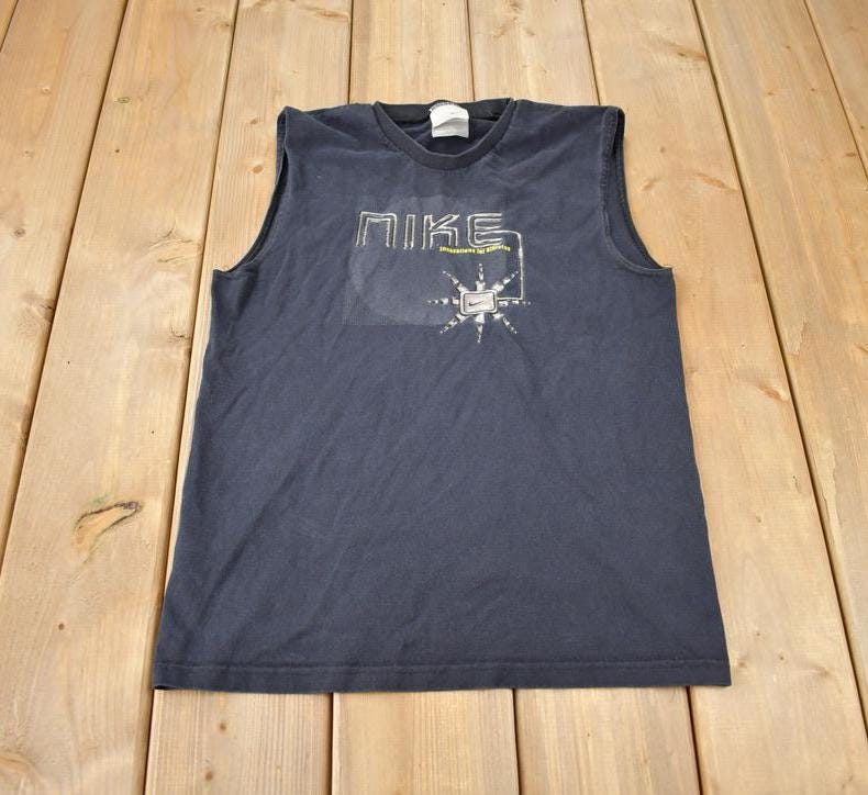 Vintage 2000s Nike Running Graphic Tank Top Made in Canada - Etsy
