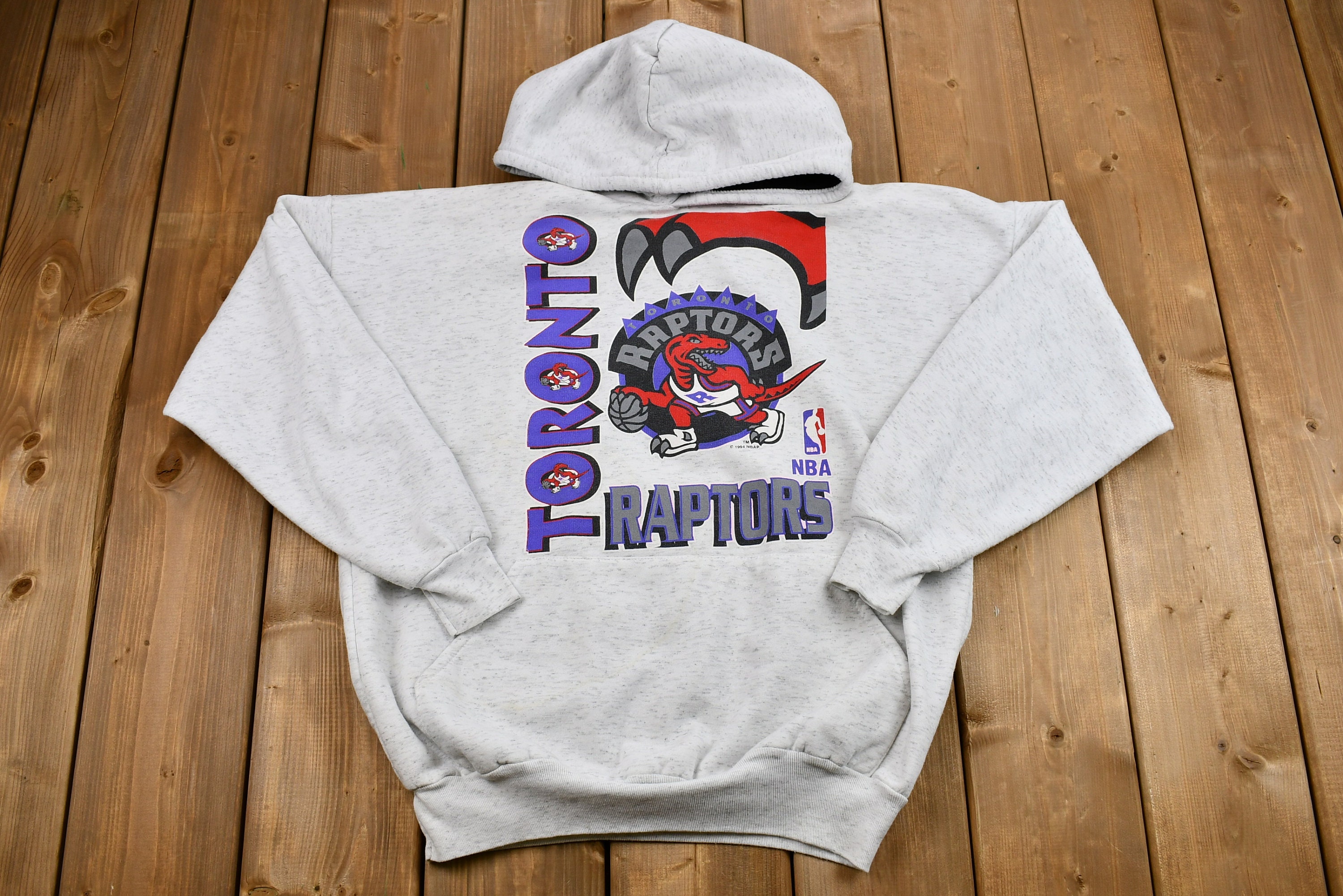 Vintage 1994 Toronto Raptors NBA Crewneck Sweater / Sportswear -  Israel