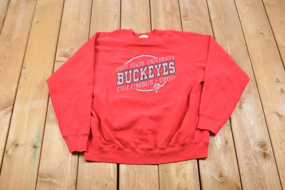 Sweatshirt College Américain Columbus Ohio - Sweat Confortable Style Retro Vintage