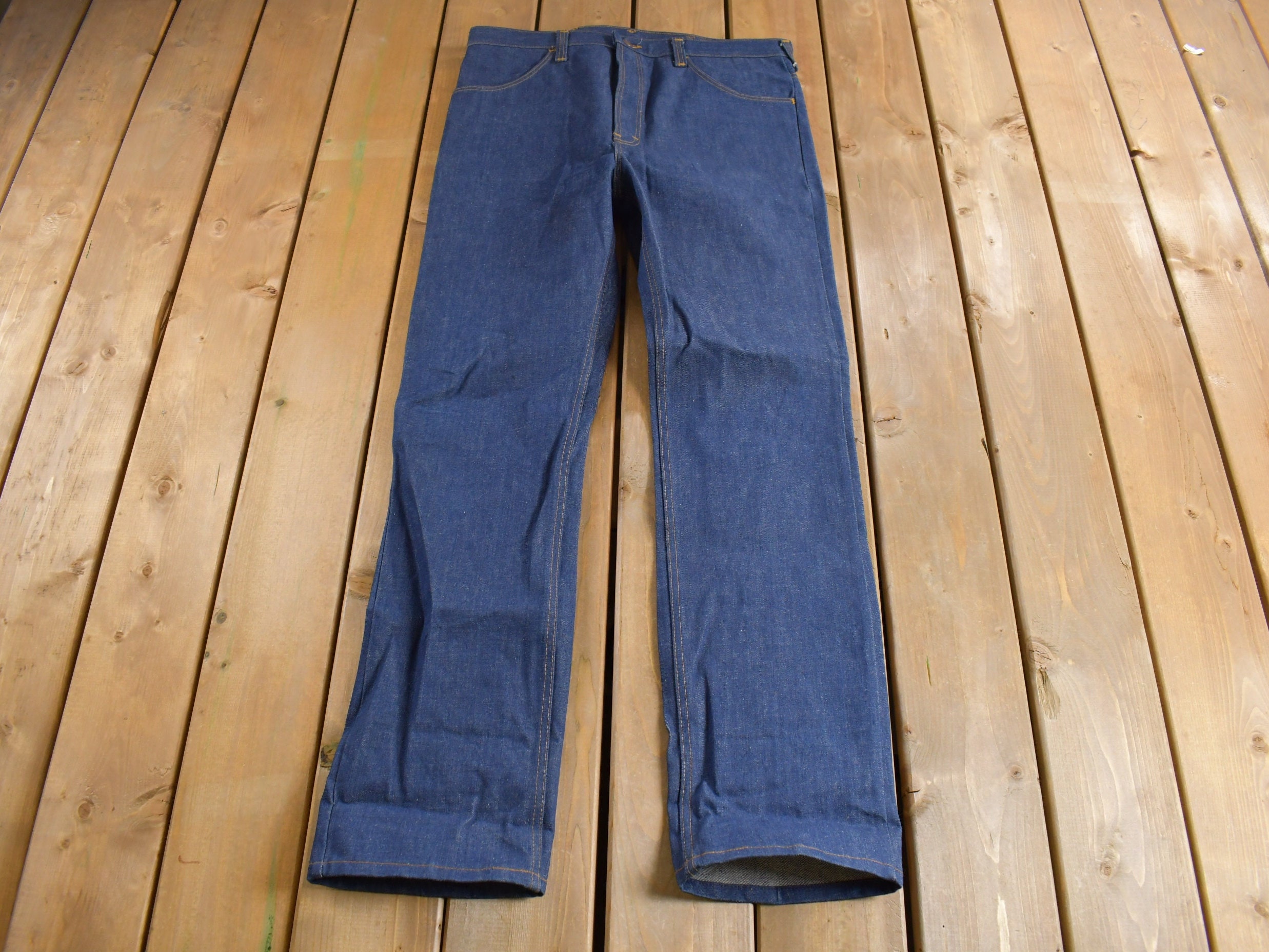 Vintage 1970s Mr Leggs Jeans Size 38 X 34 / Made in USA / American 
