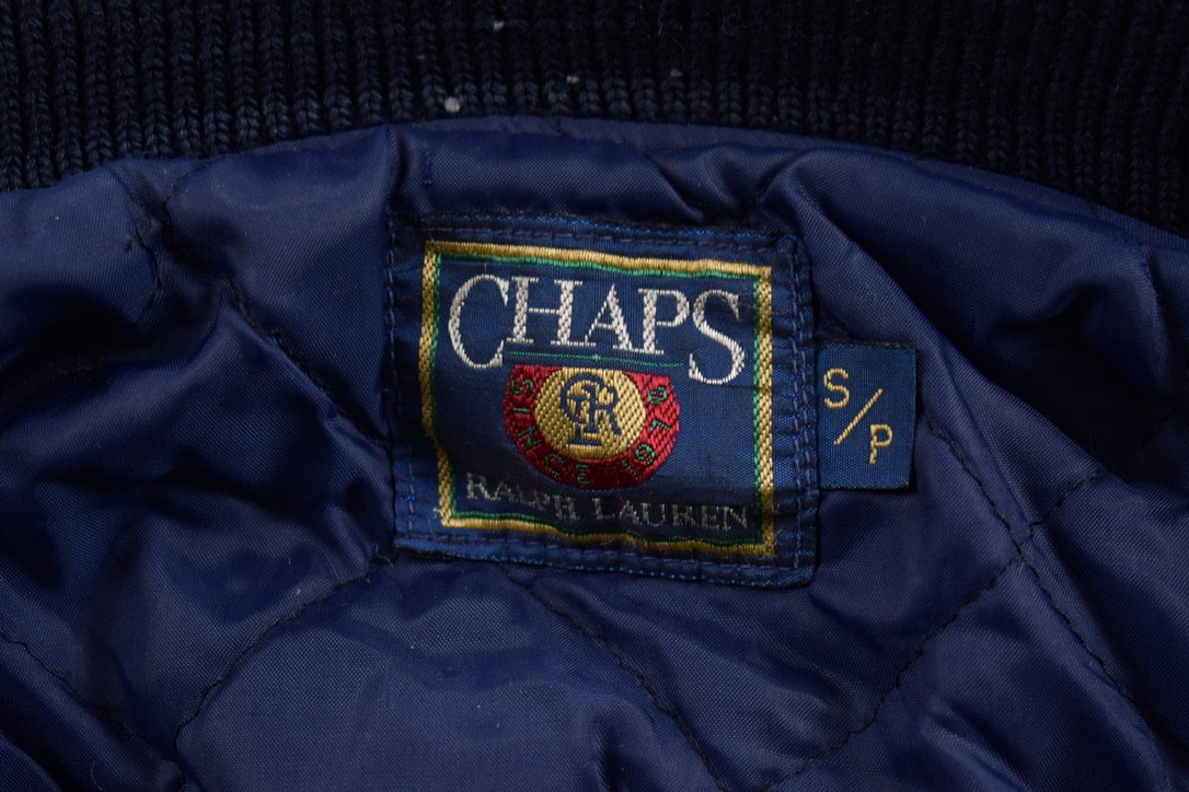Vintage 1980s Chaps Ralph Lauren Bomber Jacket / Athleisure 