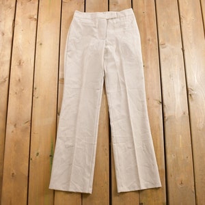 Vintage 1970s Star City Pleated Trousers Size 28 x 31.5 / 70s Pants / Streetwear Fashion / True Vintage / 70s Slacks / Polyester Trousers