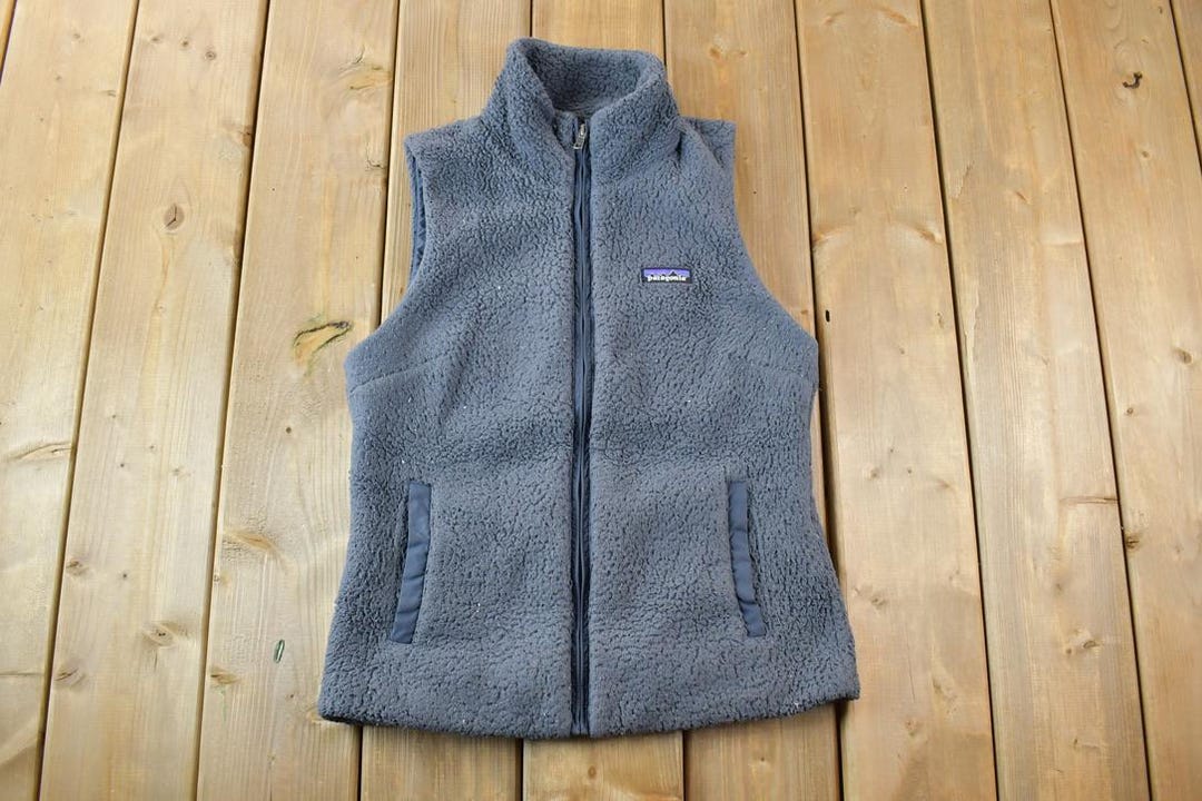 Vintage 1990s Patagonia Fleece Sweater Vest / Outdoorsman / 90s