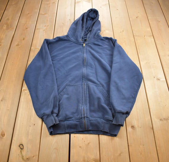 Vintage 1990s Dickies Zip up Hoodie Made in USA - Etsy