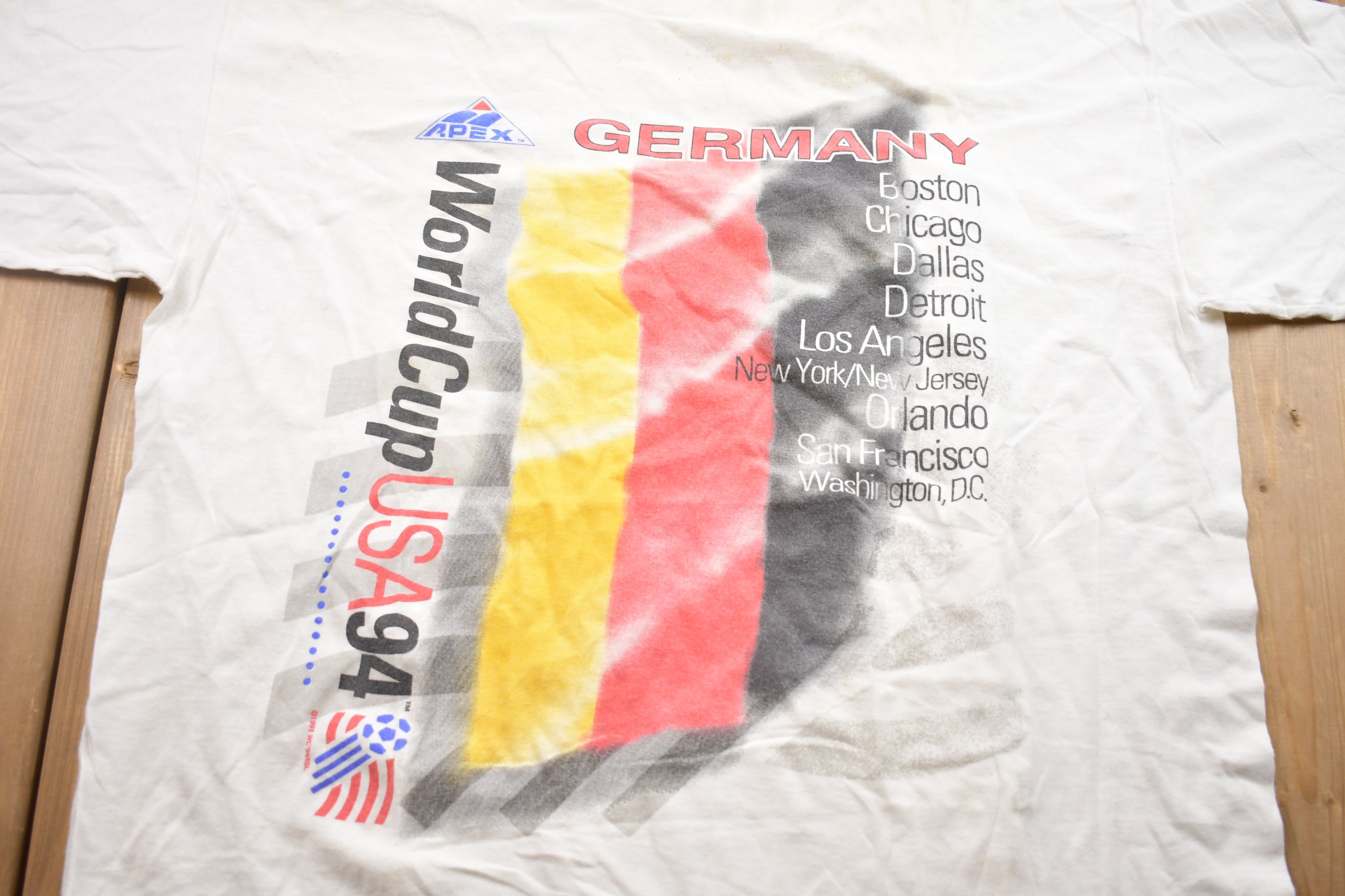 94アメリカＷ杯 ドイツ代表公式応援Tシャツ 94アメリカW杯 ドイツ代表公式応援Tシャツ