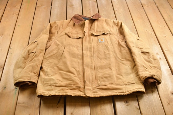 Vintage 1990s Carhartt Chore Jacket / Workwear / Streetwear / Made