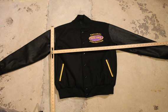 Vintage 1990s American Cheer Power National Champions Bomber